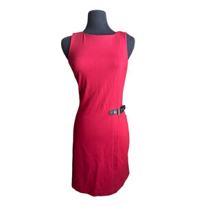 Ralph Lauren red sheath dress size 12.
